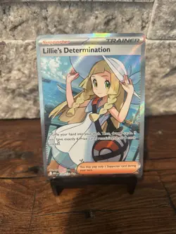 Lillie’s Determination 169/132 English Pokemon TCG Near Mint - Image 1