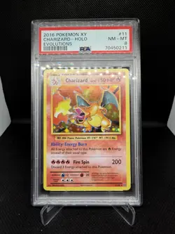 Charizard 11/108 HEAVY HOLO BLEED Misprint Pokemon XY Evolutions (MP) SEE VIDEO - Image 1