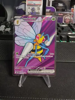 Beedrill ex 98/86 Full Art Double Ultra Rare Pokemon Chaos Rising NM - Image 1
