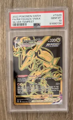 Rayquaza Vmax - TG29/TG30 - PSA 10 - Secret Rare - Silver Tempest - Pokemon - 68 - Image 1