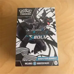 Pokemon TCG Scarlet & Violet—Black Bolt Booster Bundle Box (6 Booster Packs) - Image 1