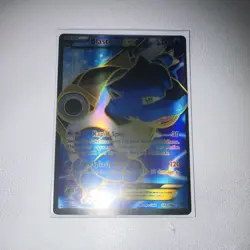 Pokemon Blastoise EX 142/146 XY Ultra Rare Full Art Holo 180 HP English 2014 - Image 2