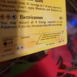 Pokemon TCG Ampharos BW67 BW Black Star Promos Holo LP/DMG *Check description!* - Image 2