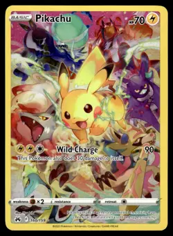 2023 Crown Zenith Pikachu (Secret) Secret Rare #160/159 - Image 1