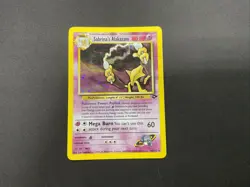 Sabrina's Alakazam 16/132 Holo Rare Gym Challenge Pokemon Unlimited Holo LP - Image 1