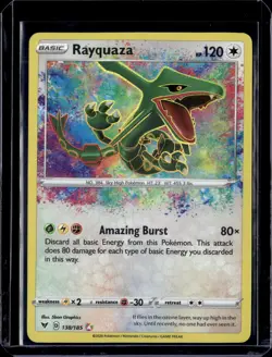 Pokemon SWSH04: Vivid Voltage Rayquaza 138/185 - Image 1