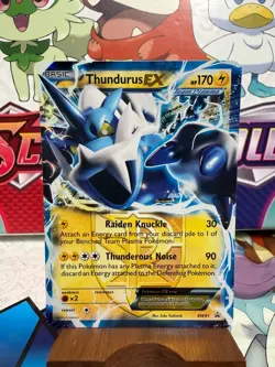Thundurus EX BW81 Black Star Promo - Pokemon TCG - SHIPS FAST - Image 1