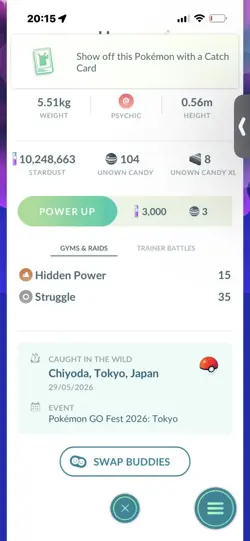 Pokemon Go Shiny Unown ! - Image 2