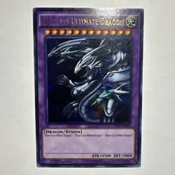 Yu-Gi-Oh! Blue-Eyes Ultimate Dragon LDK2-ENK40 1st Edition Ultra Rare LP - Image 1