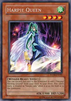 Harpie Queen - FOTB-EN020 - Rare - 1st Edition x1 - Lightly Played - Image 1