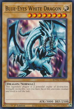 Blue-Eyes White Dragon (SDWD-EN001+ EN002+EN003) SDWD-EN007, 5, 10 1st YuGiOh - Image 2