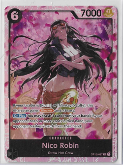 NICO ROBIN OP12-087 LEGACY OF THE MASTER FOIL - Image 1