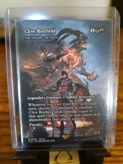 Clive Rosfield - Vial Smasher the Fierce (Showcase) Final Fantasy !!!MTG!!! - Image 1