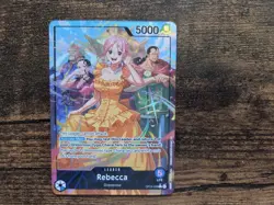 One Piece TCG Rebecca Leader Alt Art OP15-039 English NM/Mint - Image 1