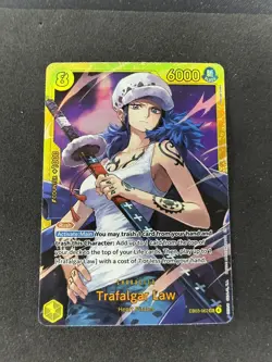 One Piece Trafalgar Law EB03-062 Secret Rare In English - Image 2