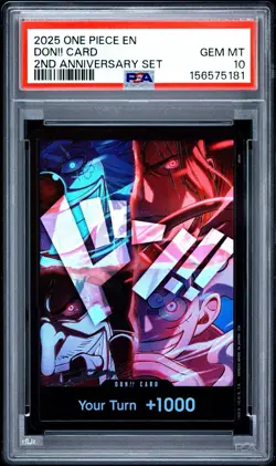 PSA 10 One Piece : 2nd Anniversary Set ( English ) - Don!! - Image 1