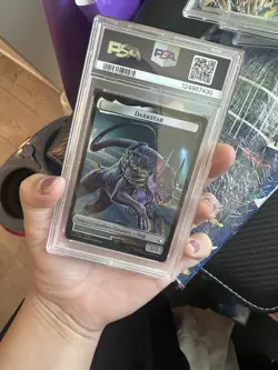 MTG Angelo / Darkstar #0019 #0020 FOIL Extended Art Final Fantasy Legendary Dog - Image 2