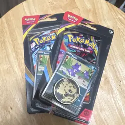 Pokemon TCG Mega Evolution—Chaos Rising Booster Pack Toxel Promo Card Coin - Image 1