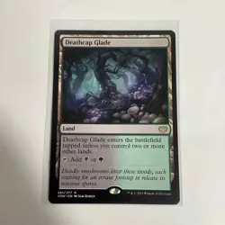 MTG Magic The Gathering Deathcap Glade 261/277 Innistrad Crimson Vow Rare M/NM - Image 1