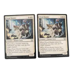 MTG Magic the Gathering Fiend Hunter (11/80) DD Blessed vs. Cursed LP - Image 1