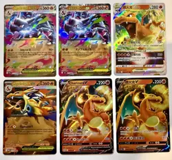 Rare 6 card Charizard Pokemon Holo Lot-Mega ex, Vstar, V, Promo! Hot!! $$ - Image 1