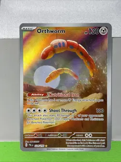 Pokemon TCG Orthworm Scarlet & Violet Paldea Evolved Holo Card 224/193 - Image 1