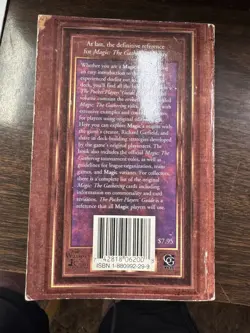 Magic The Gathering 1994 Pocket Players Guide Rulebook Vintage Book FREE US SHIP - Image 2