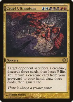 Shards of Alara Cruel Ultimatum MTG Magic the Gathering NM - Image 1