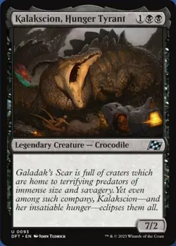 x1 Kalakscion, Hunger Tyrant NM, MTG Aetherdrift - Main Set - Image 1