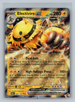 Electivire ex 069/182 Double Rare Destined Rivals Pokemon NM - Image 1