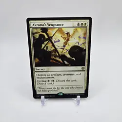 Akroma's Vengeance, MTG, Ikoria, NM, #74/322, Regular Rare - Image 1