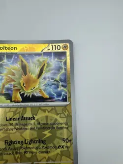 Pokemon Reverse Holo Jolteon SV: Scarlet & Violet 151 135/165 NM English - Image 3