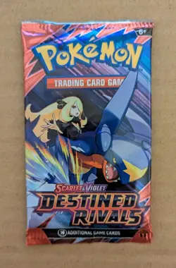 Pokemon TCG Destined Rivals Booster Pack Sealed - Image 1