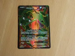 Pokemon Dragons Exalted Rayquaza EX 123/124 - Light Damage - Image 1