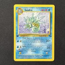Seadra 42/62 1st Edition Fossil Pokemon Card - Image 2