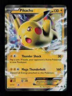 HOLO PIKACHU EX PROMO HOLO XY174 NM POKEMON - Image 1