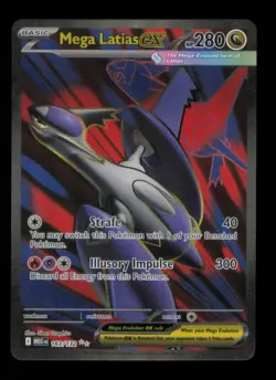 MEGA LATIAS EX ULTRA RARE 163/132 NM POKEMON - Image 1