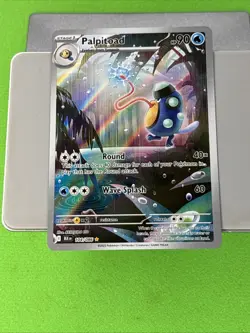 Pokemon TCG Palpitoad Illustration Rare Black Bolt 104/086 - Image 2