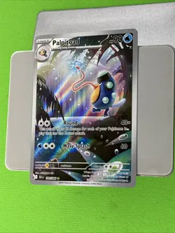 Pokemon TCG Palpitoad Illustration Rare Black Bolt 104/086 - Image 3