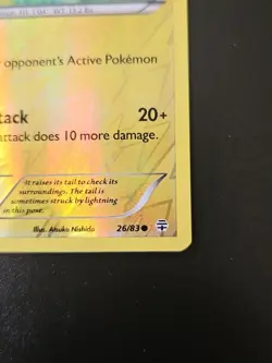 Pikachu 26/83 Generations Collection Reverse Holo Pokemon TCG - LP - Image 3