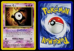 UNOWN [E] 67/75 COMMON NEO DISCOVERY POKEMON 1ST EDITION LP - Image 3