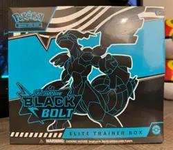 Pokemon TCG Black Bolt Elite Trainer Box ETB Factory Sealed - Image 1