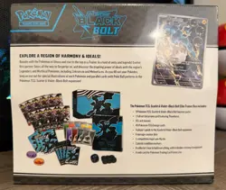 Pokemon TCG Black Bolt Elite Trainer Box ETB Factory Sealed - Image 2