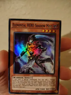 Yu-Gi-Oh Elemental HERO Shadow Mist SDHS-EN001 - Image 2