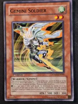 Gemini Soldier SDWS-EN004 Warrior's Strike Structure Deck Common LP Yu-Gi-Oh - Image 1