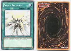 Solar Recharge SDLI-EN026 Structure Deck: Realm of Light Yu-Gi-Oh LP - Image 1