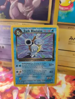 Pokemon Karte Card DARK Blastoise Dunkles Turtok Rare Team Rocket Wotc Good - Image 1