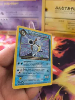 Pokemon Karte Card DARK Blastoise Dunkles Turtok Rare Team Rocket Wotc Good - Image 2