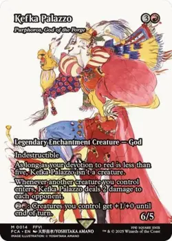 Kefka Palazzo - Purphoros, God of the Forge (Showcase) - Near Mint MTG - Image 1