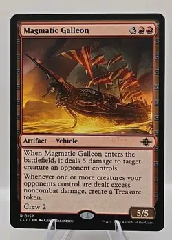 Magmatic Galleon MTG The Lost Caverns of Ixalan Regular - Image 1